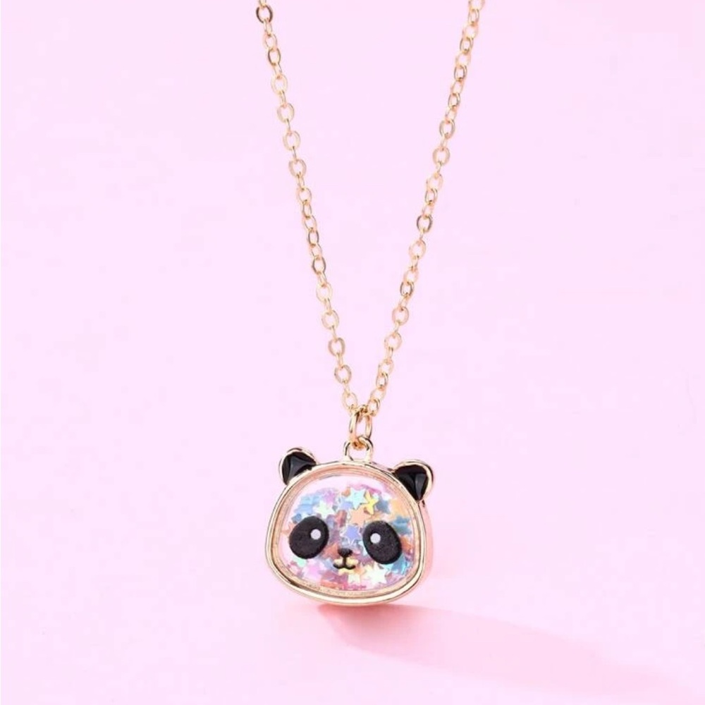 Cute Panda Pendant Necklace